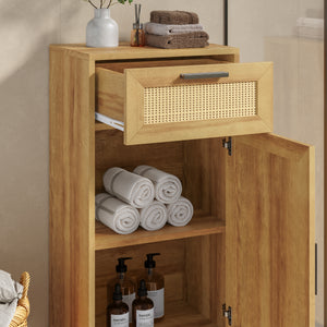 Badrumsskåp Marhasa 92x40x30 cm Eklook/Svart [en.casa]