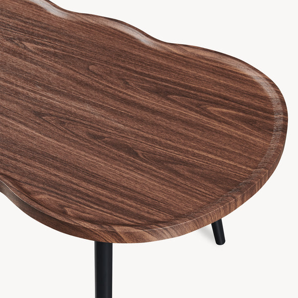 Soffbord Ken 100 x 60 x 47 cm valnötslook [en.casa]