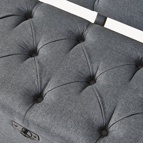 Sittbänk Malmöhus med förvaring 110x48x75cm [en.casa]