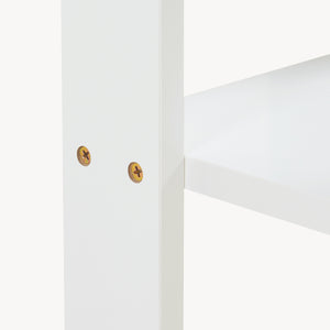 Sidobord Thyholm 55x30x30 cm Vit [en.casa]