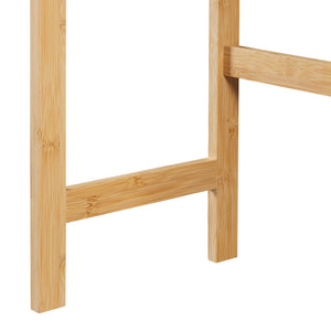 Badrumsställ Haugesund 158x60x26 cm Bambus [en.casa]