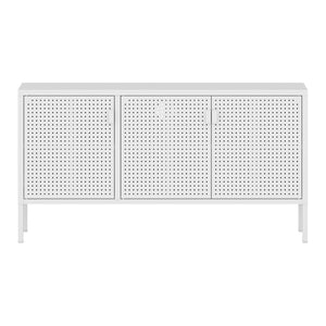 TV-bänk Castelli 114 x 40 x 60 cm stål [en.casa]