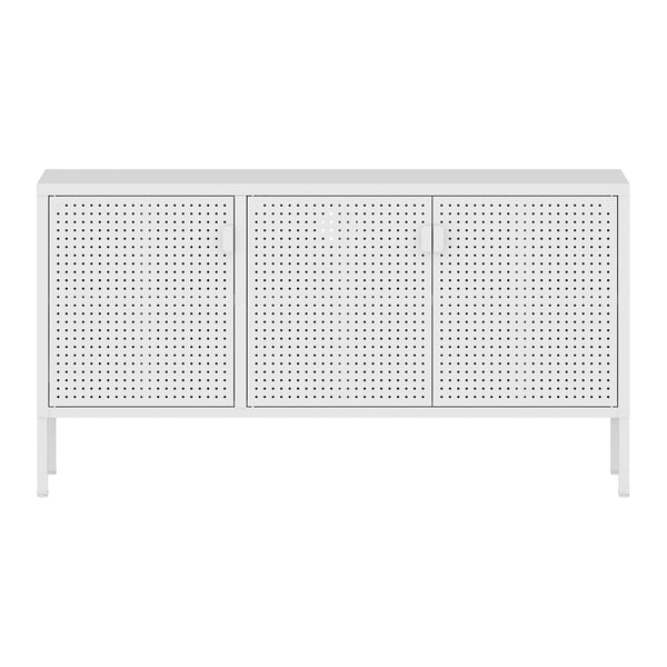 TV-bänk Castelli 114 x 40 x 60 cm stål [en.casa]