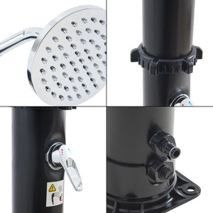Solardusch Frerievn med fotdusch 215 cm 18L [casa.pro]