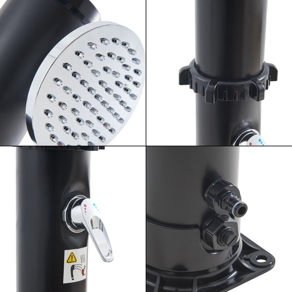 Solardusch Kebomi 216 cm 18 L [casa.pro]