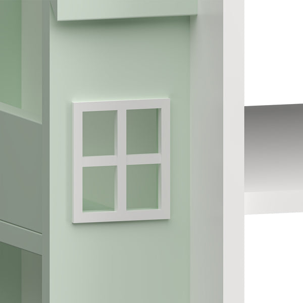 Roterbart barnhylla Vipsali 108x40x40 cm [en.casa]