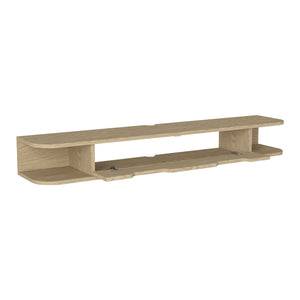 TV-lågt bord hängande Karjali 150x30x19 cm eklook [en.casa]