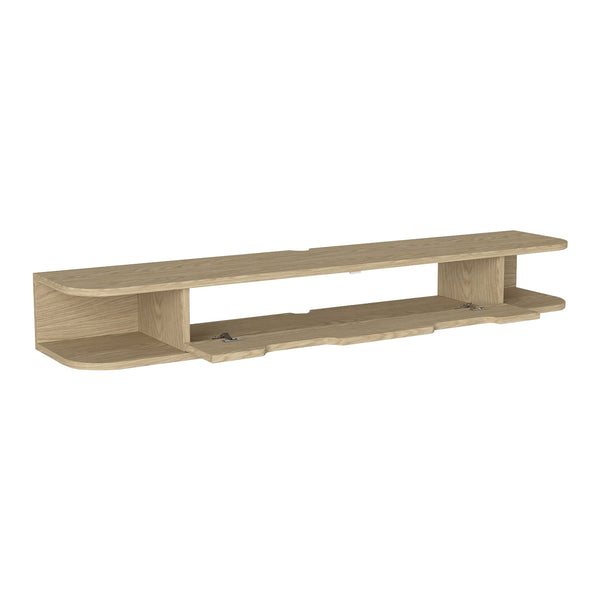 TV-lågt bord hängande Karjali 150x30x19 cm eklook [en.casa]