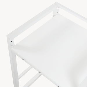 Tvättmaskinshylla Hängande 105x73x63 cm Vit [en.casa]