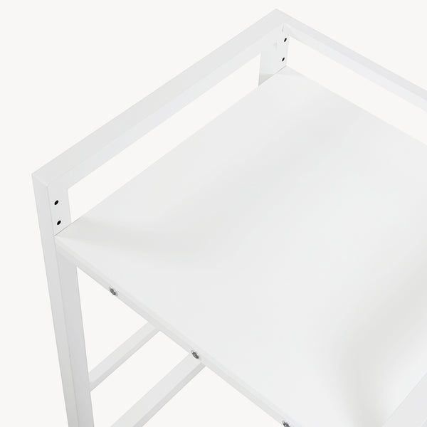Tvättmaskinshylla Hängande 105x73x63 cm Vit [en.casa]