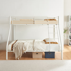 Våningssängstomme i metall inkl. madrasser plats för 3 [neu.haus] välj modell