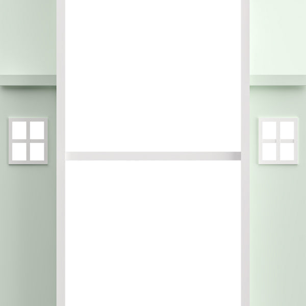Roterbart barnhylla Vipsali 108x40x40 cm [en.casa]