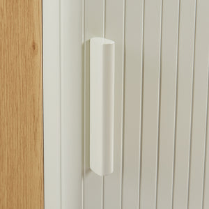 Väggskåp Ferrersp 50x45x24 cm Eklook/Sandfärgad [en.casa]