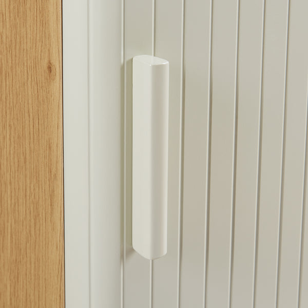 Väggskåp Ferrersp 50x45x24 cm Eklook/Sandfärgad [en.casa]