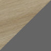 Sideboard Trömi 75x120x30 cm Eklook/Grå [en.casa]