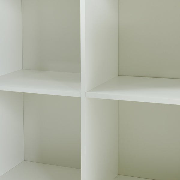 Sideboard Reyri 90x80x35 cm Vit/Guldfärgad [en.casa]
