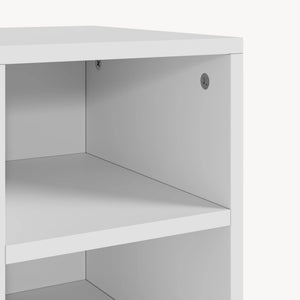 Tvättställsskåp Kulaik 51x60x32 cm Vitt [en.casa]