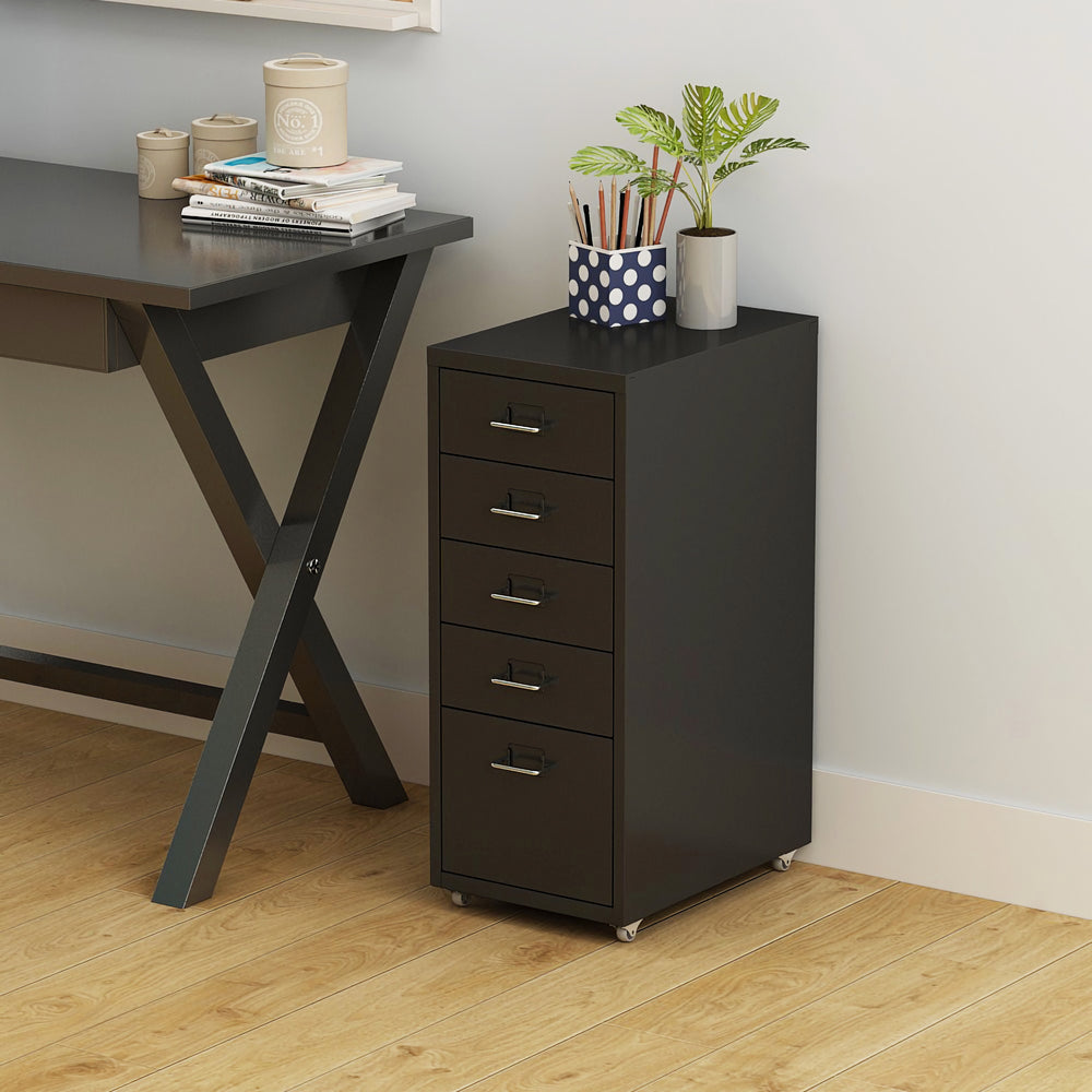 Dokumentskåp Kökar 69x28x41 cm stål [en.casa] välj modell