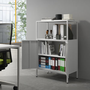 Arkivskåp Hailuoto ljusgrå i olika storlekar [en.casa]