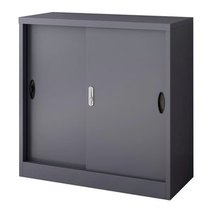Arkivskåp Rieti stål 90x40x90 cm i olika färger [en.casa]