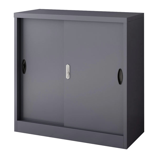 Arkivskåp Rieti stål 90x40x90 cm i olika färger [en.casa]