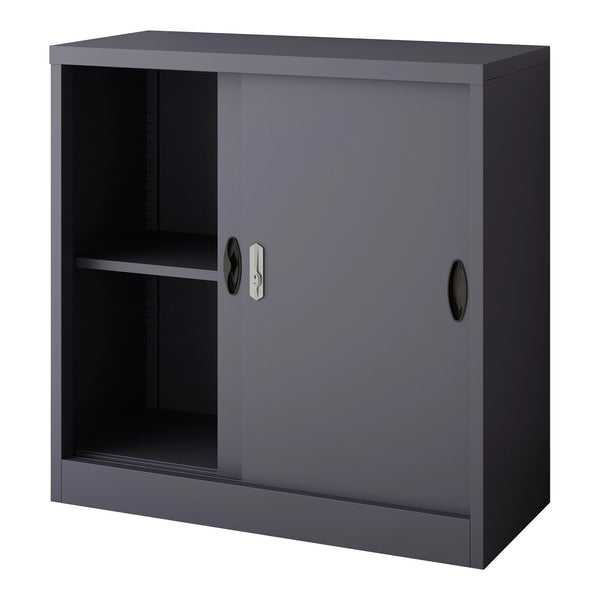 Arkivskåp Rieti stål 90x40x90 cm i olika färger [en.casa]