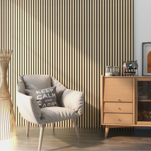 Akustik väggpanel Vang i olika färger [NEU.HOLZ] - premiumXL