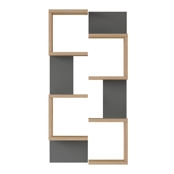 Väggmonterad hylla Omn 2-pack 93x24x15 cm [en.casa]