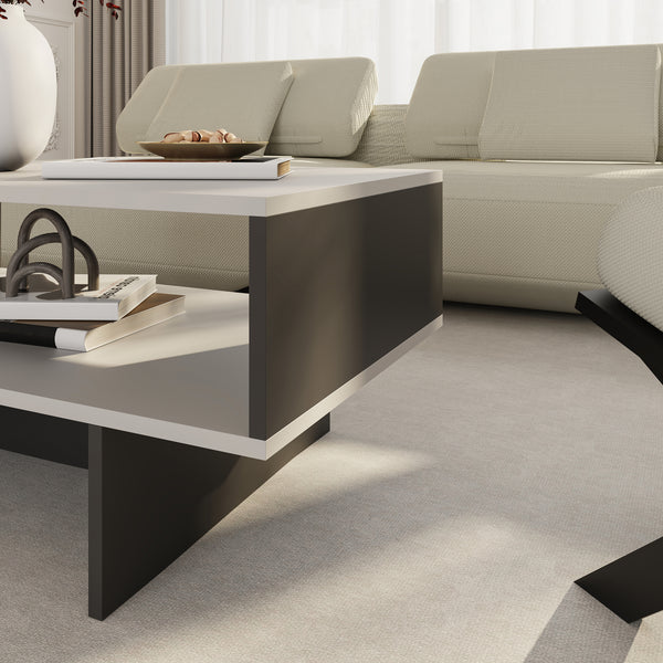 Soffbord Mjölby 36,4x80x45 cm i olika färger [en.casa]
