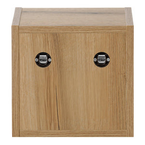 Badrumsregal Skelbolu 27x25x21 cm [en.casa]