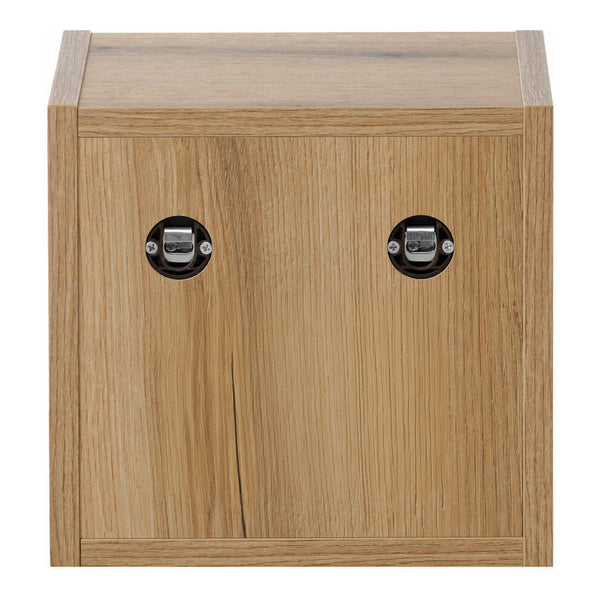 Badrumsregal Skelbolu 27x25x21 cm [en.casa]