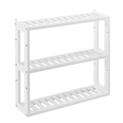 Badrumsskåp Anderlecht 54x60x15 cm hylla med 3 hyllplan vit en.caa - premiumXL