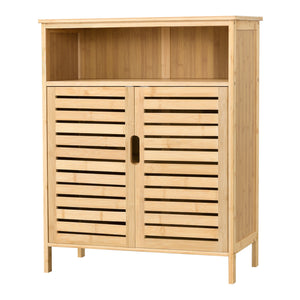 Bambu badrumsskåp Eslöv 81x65,5x31 cm [en.casa] - premiumXL