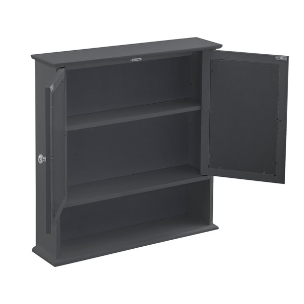 Badrumsskåp Linz 58x56x13cm [en.casa] välj modell