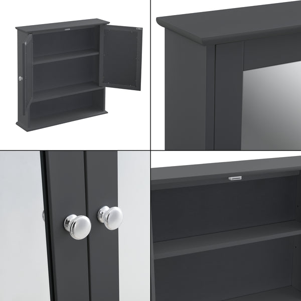 Badrumsskåp Linz 58x56x13cm [en.casa] välj modell