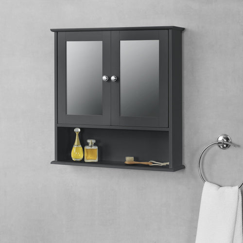 Badrumsskåp Linz 58x56x13cm [en.casa] välj modell