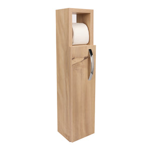 Badrumsskåp Årjäng med toalettpappershållare 65x15x12cm i olika färger [en.casa]