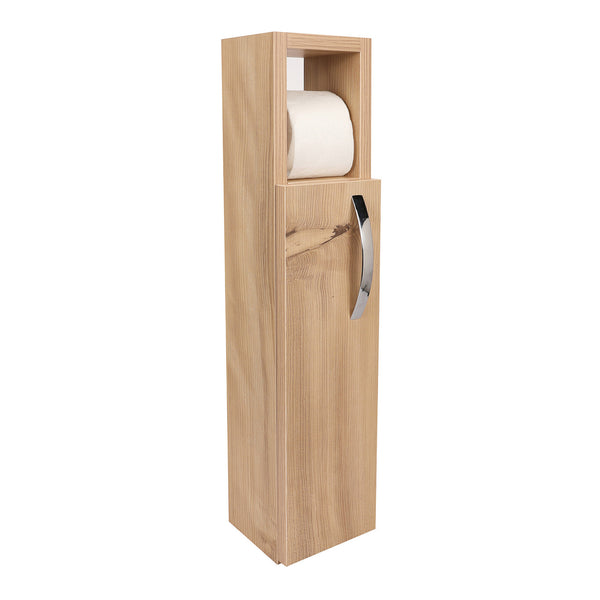 Badrumsskåp Årjäng med toalettpappershållare 65x15x12cm i olika färger [en.casa]