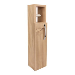 Badrumsskåp Årjäng med toalettpappershållare 65x15x12cm i olika färger [en.casa]