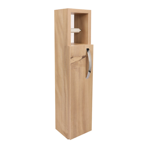 Badrumsskåp Årjäng med toalettpappershållare 65x15x12cm i olika färger [en.casa]
