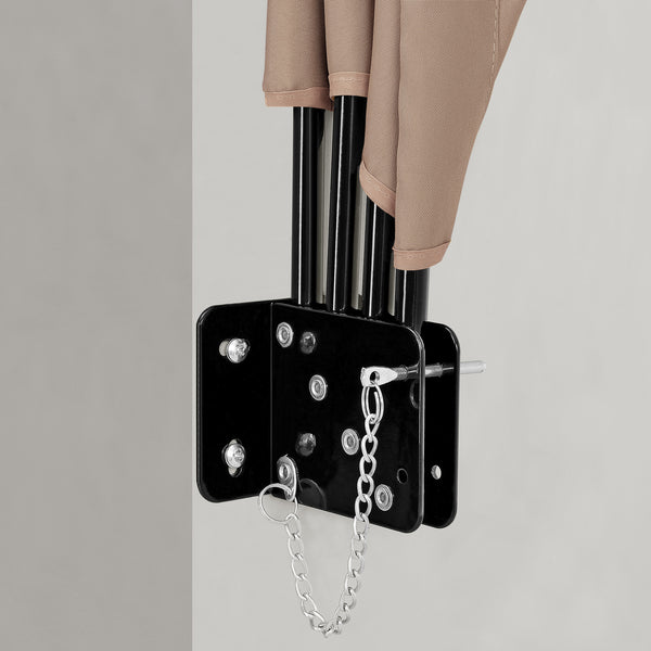 Väggmonterad markis Ragusa sidomarkis till balkong 160x160cm väderbeständig UV skydd [casa.pro] välj modell