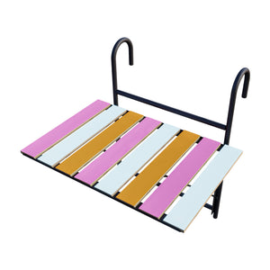 Fällbart balkongbord Petäjävesi 60x40x58 cm metall [en.casa] välj modell