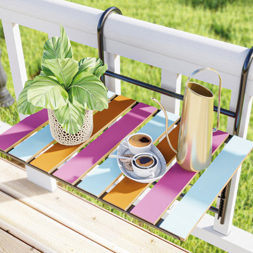 Balkonghängbord Petäjävesi [en.casa] - premiumXL