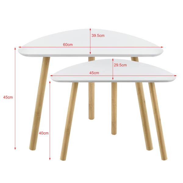 Soffbord/Sidobord Levanger set om 2 [en.casa] välj modell