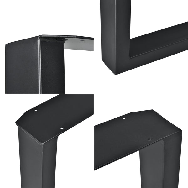 Bordsben Makers set 2 stål [en.casa] välj modell 