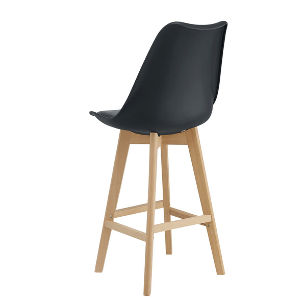 Barstol Lublin set 6 bok konstläder [en.casa] välj modell