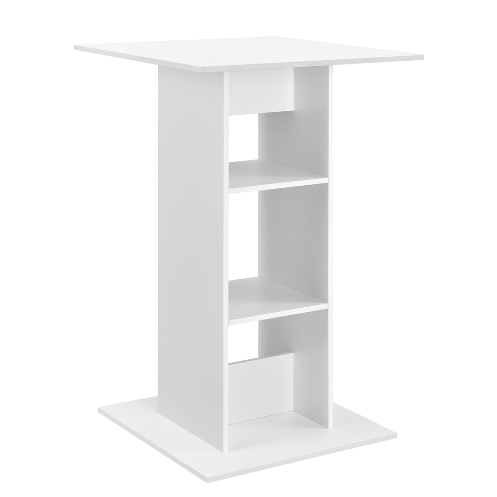 Barbord Visby 110x70x70 cm med 3 hyllfack en.casa - premiumXL