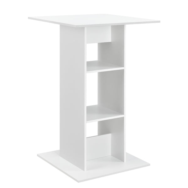 Barbord Visby 70x70x110cm med hylla [en.casa] välj modell