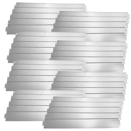 [casa.pro]® Rabattkant-Stål/Silver-15x100cm-olika mått