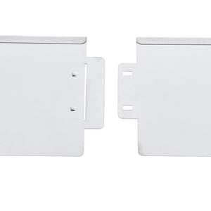 [casa.pro]® Rabattkant-Stål/Silver-15x100cm-olika mått